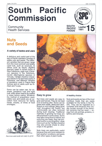 Nuts and seeds: a variety of tastes and uses