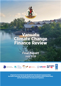 Vanuatu Climate Change Finance Review: final report - June 2018