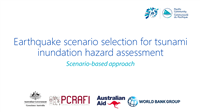 Earthquake scenario selection for tsunami inundation hazard assessment: scenario -based approach