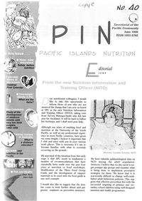 PIN (Pacific Islands NCDs): Promoting a healthier Pacific n° 40