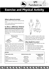 Exercise and physical activity